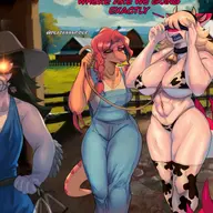 abs Alternate_Outfit Bikini Breasts Callie Color Concavenator Fit Lunara Mia Original_Character Parasaurolophus Raptor Swimwear text // 2828x3023 // 1.2MB