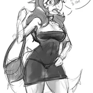 Alternate_Outfit Aquilops black_and_white Blushing Monochrome Rosa text // 1191x1684 // 210.2KB