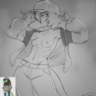 black_and_white Breasts Ciro Hold_Onto_Mi Monochrome Original_Character Scipionyx // 2747x3048 // 3.2MB
