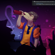 4chan Alcohol Baryonyx Color Hybrid Kaiden Megan_(Mia's_Daughter) Original_Character Parasaurolophus Petunia Trent_D_Nito // 1475x899 // 791.3KB