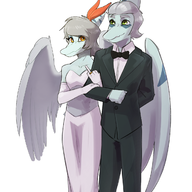 Amber Color Green oh_god_oh_fuck Original_Character Pterodactyl Wedding_Dress // 1238x2068 // 828.9KB