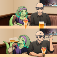 Baryonyx Color Ending_2 Food Human I_Wani_Hug_That_Gator Inco Olivia Sunglasses // 1920x1920 // 3.1MB