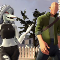 3d_model Anon Color Fang Human Pterodactyl // 1920x1080 // 2.4MB
