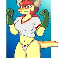Breasts Color Compsognathus Original_Character panties schizo-chan underwear // 1080x1350 // 120.1KB