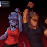 4chan Alternate_Outfit Background_Character Color Nathan Tiffany Triceratops // 1860x1510 // 1.2MB