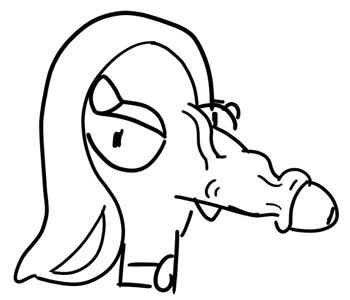 black_and_white Fang Monochrome oh_god_oh_fuck Penis // 603x515 // 38.8KB