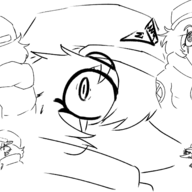 Ciro Front-Facing Hold_Onto_Mi Monochrome Original_Character Scipionyx sketch // 2521x1508 // 310.0KB