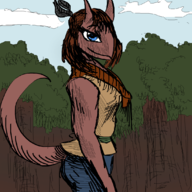 Carnotaurus Color Jane_(Janet's_Mom) Milf Original_Character // 1100x1200 // 571.0KB