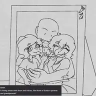 Anon black_and_white Compsognathus Ending_3 Human Military_Anon Monochrome Original_Character Sam_(Schizo's_Daughter) schizo-chan sketch // 2076x1814 // 772.3KB