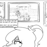 Annamaria Compsognathus Giganotosaurus Judee Karl Monochrome Original_Character Sam_(Schizo's_Daughter) schizo-chan sketch Tarja_(Judee's_mom) text troodon // 2536x1564 // 501.9KB
