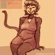 4chan Color Dress Hannah_(Anon's_Mom) Milf Original_Character Simian // 1280x1280 // 3.1MB