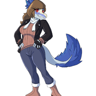 Alternate_Outfit Background_Character Color I_Wani_Hug_That_Gator Jenine Raptor // 1340x1568 // 392.2KB