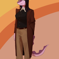 4chan Alternate_Outfit Color Megan_(Mia's_Daughter) Original_Character Parasaurolophus // 1118x1728 // 391.9KB