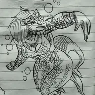 black_and_white Breasts cosplay crossover DC femLeo Genderswap leo Liopleurodon Monochrome sketch // 1431x1696 // 276.5KB