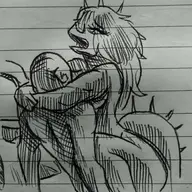 Anon Aquilops black_and_white Human Monochrome Nude Rosa Sex sketch // 1392x1605 // 239.1KB