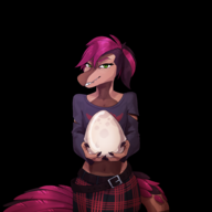 Color Devlog Egg Original_Character Raptor Rebecca_(Devlog) // 2500x1900 // 1.0MB