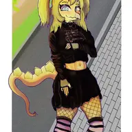 Alternate_Outfit Color goth Stegosaurus Stella // 2505x3419 // 1.3MB