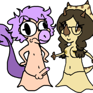 Breasts Color edit glasses mod_asset Penis Raptor Sage Stephanie Triceratops // 570x499 // 18.6KB