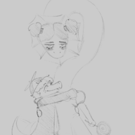 Baryonyx black_and_white children Food Hugging Hybrid Monochrome Original_Character Petunia sketch Trent_D_Nito // 709x716 // 163.1KB