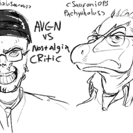 black_and_white crossover glasses Monochrome Pachycephalosaurus Sauroniops snootified text Youtube // 1011x656 // 176.1KB