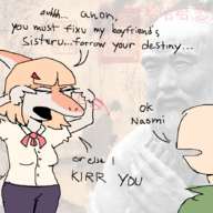 Anon Color Human Naomi Parasaurolophus text // 1410x890 // 639.4KB