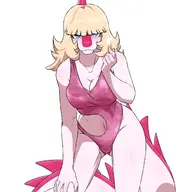Breasts Color Front-Facing I_Wani_Hug_That_Gator Mia Parasaurolophus Swimwear // 1619x2048 // 216.4KB