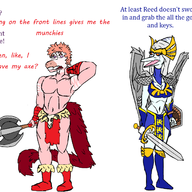 Alternate_Outfit Anon Color cosplay Fang Fit Human Pterodactyl Raptor reed text Triceratops trish // 3641x1367 // 917.3KB
