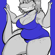 Baryonyx Breasts Color Fat I_Wani_Hug_That_Gator Olivia Swimwear // 1793x2646 // 521.5KB