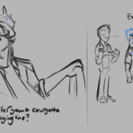 Atrociraptor Baryonyx black_and_white Chasmosaurus Food Human Iris Jack Joseph Lur Monochrome Original_Character Raptor sketch text // 1146x576 // 281.7KB