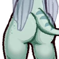 Butt Color Fang Nude Pterodactyl transparent // 200x200 // 31.3KB