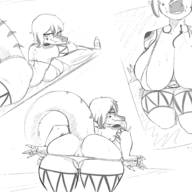 anus Baryonyx Bikini Breasts Butt femNick Monochrome nick Piercing Pussy Swimwear // 4400x3200 // 4.2MB