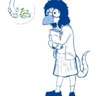 Baryonyx glasses Hybrid Izzy Monochrome Original_Character Petunia Rhinorex Trent_D_Nito // 770x948 // 24.5KB