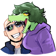 Baryonyx Color Human I_Wani_Hug_That_Gator Inco Olivia transparent // 1437x1423 // 709.8KB