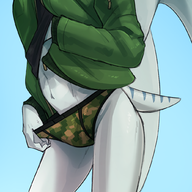 Color Green Original_Character Pterodactyl underwear // 1030x1122 // 685.8KB