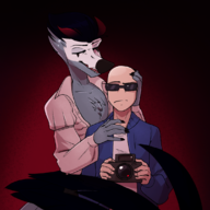 Color crossover Gay Helluva_Boss Human I_Wani_Hug_That_Gator Inco Raptor snootified // 1114x1278 // 1.1MB
