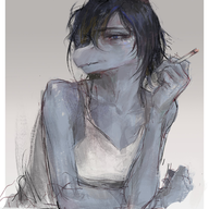 Baryonyx Color Milf Nova Original_Character Smoking // 1660x2000 // 2.3MB