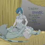 Baryonyx Color crossdressing Femboy Gay Green hand_holding Jack lingerie Nude Original_Character Penis Pterodactyl Sex text // 4400x3200 // 1.0MB