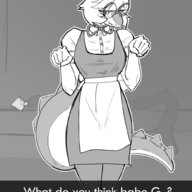 Alternate_Outfit black_and_white glasses Melissa_(Naomi's_Daughter) Monochrome Original_Character Parasaurolophus // 1000x1373 // 451.1KB