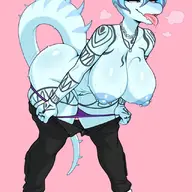 ai Baryonyx Breasts Butt Color femNick nick panties Piercing // 832x1216 // 148.8KB