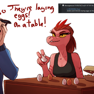 4chan Background_Character Color Egg Human I_Wani_Hug_That_Gator Inco Jenine Raptor text Victoria // 2000x1092 // 1.1MB