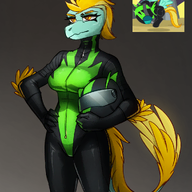 Color crossover My_Little_Pony Raptor snootified // 1008x1328 // 912.8KB