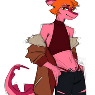 Alternate_Outfit Color Femboy Original_Character Parasaurolophus tattoo thong Tommy_(Naomi's_Son) // 615x790 // 268.5KB