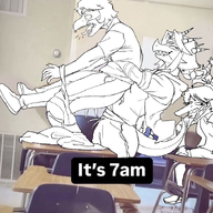 Amber Aquilops Baryonyx Jack Maria_(Rosa's_Daughter) meme Monochrome Original_Character Pterodactyl real_life text // 916x921 // 722.6KB