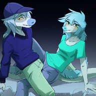 Color Cooly_Fooly Fooly_Cooly Original_Character Raptor // 883x584 // 485.2KB