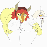 anus Blushing Butt Color Compsognathus edit Judee lesbian Nude Original_Character Pussy rimming schizo-chan troodon // 1040x901 // 357.7KB