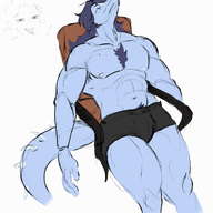 abs Anon Baryonyx bulge Color Dilf edit femAnon Fit Genderswap maleNova Nova Original_Character pubes transparent underwear // 734x820 // 238.6KB