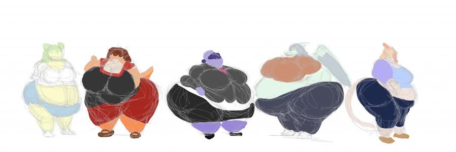 Color Fang Fat lucy Naomi oh_god_oh_fuck Rosa Stella trish // 1280x427 // 105.9KB