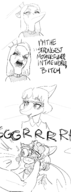 black_and_white Fang Monochrome Naomi // 980x2660 // 711.5KB