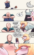 Anon Color comic kissing Naomi // 657x1062 // 718.9KB