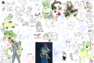 Aggie Amber Anime Anon Babs Background_Character crossover Doomer_Fang Erin Fang gun Liz lucy My_Little_Pony Naomi Naser Nessie Original_Character reed Stella Tracy trish Video_Game // 3000x2000 // 2.1MB